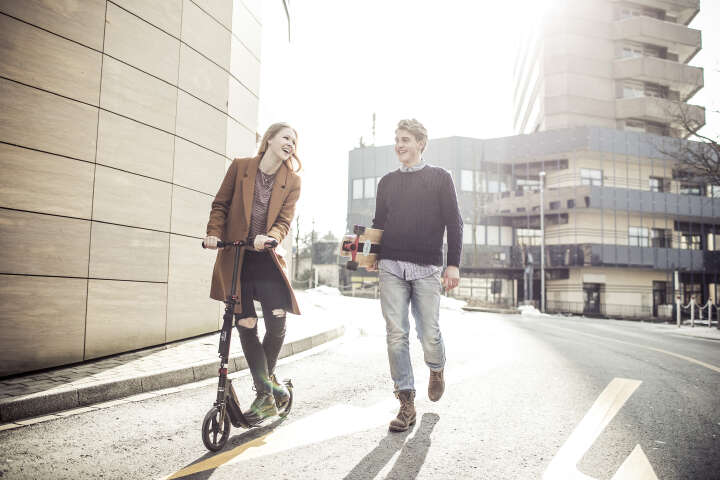 HUDORA Cityroller BigWheel Style 230 klappbar